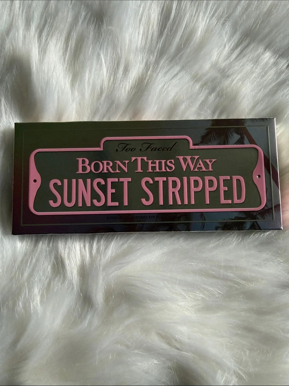 Too Faced Sunset Stripped Eyeshadow Palette - Pink & Black